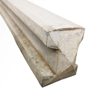 Slotted Concrete Fence Post 7ft x 5inch x 4inch